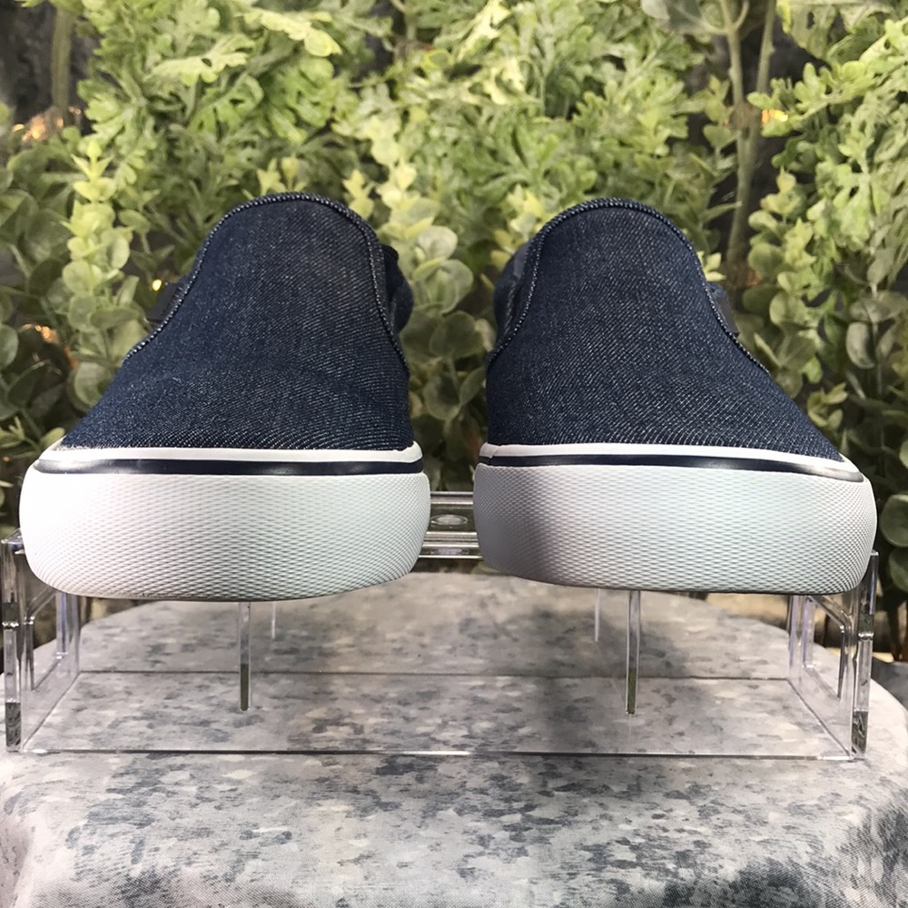 Lugz Clipper Navy Blue Canvas Slip-on Men’s 8M ⭐️Brand NEW Condition⭐️ - Picture 2 of 9